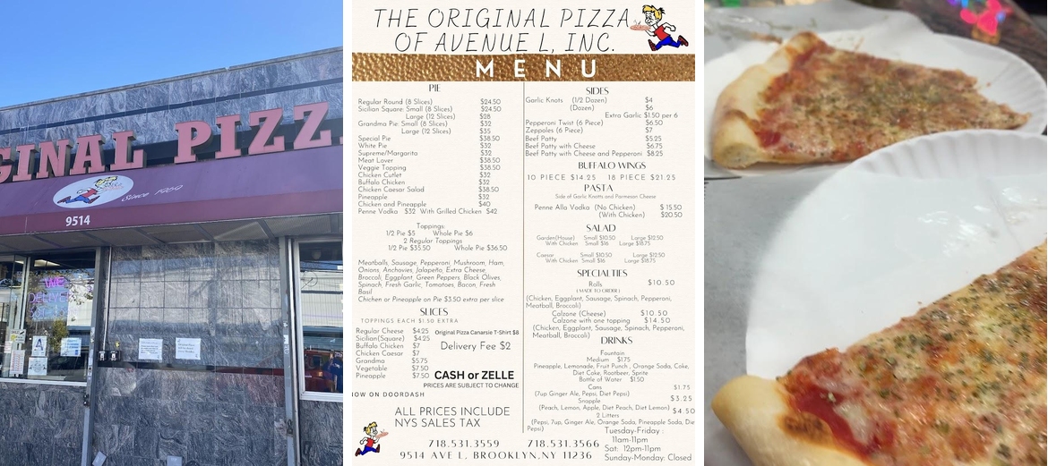 The Original Pizza of Avenue L, INC